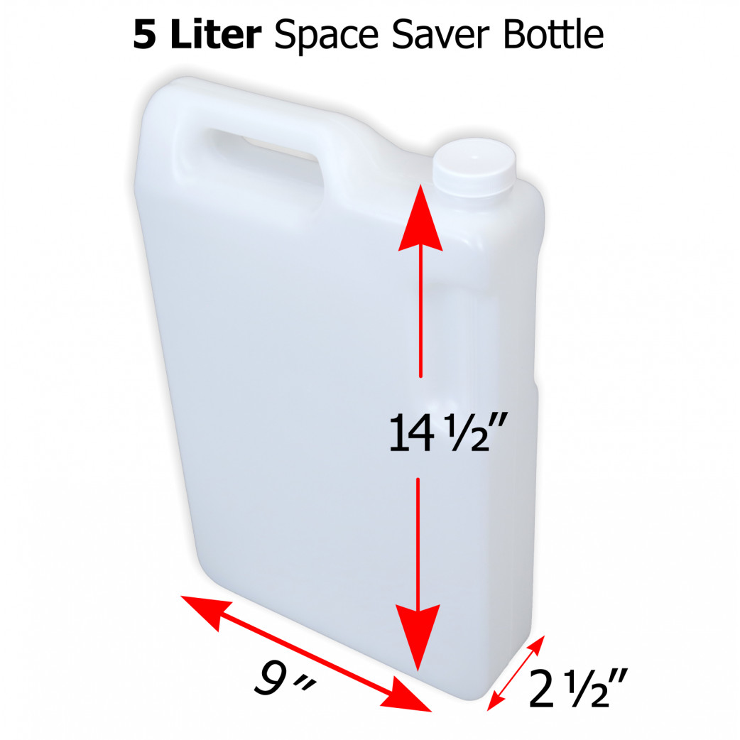 5 Liter Storage Bottles