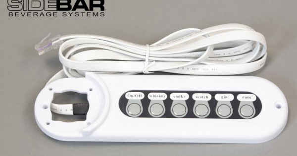 WHITE 6500 SERIES WEATHER-PROOF KEYPAD