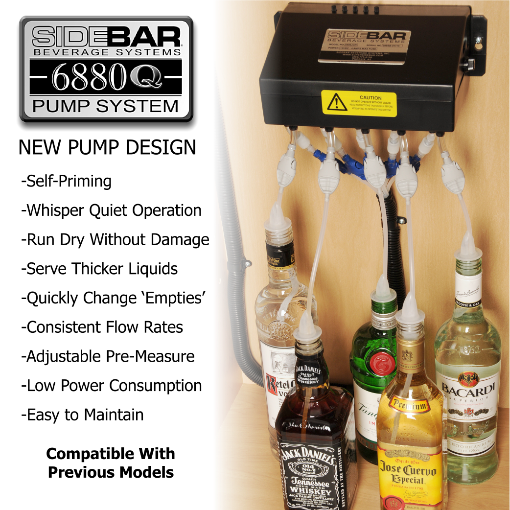 SIDEBAR Electric Liquor & Beverage Dispenser System - KegWorks